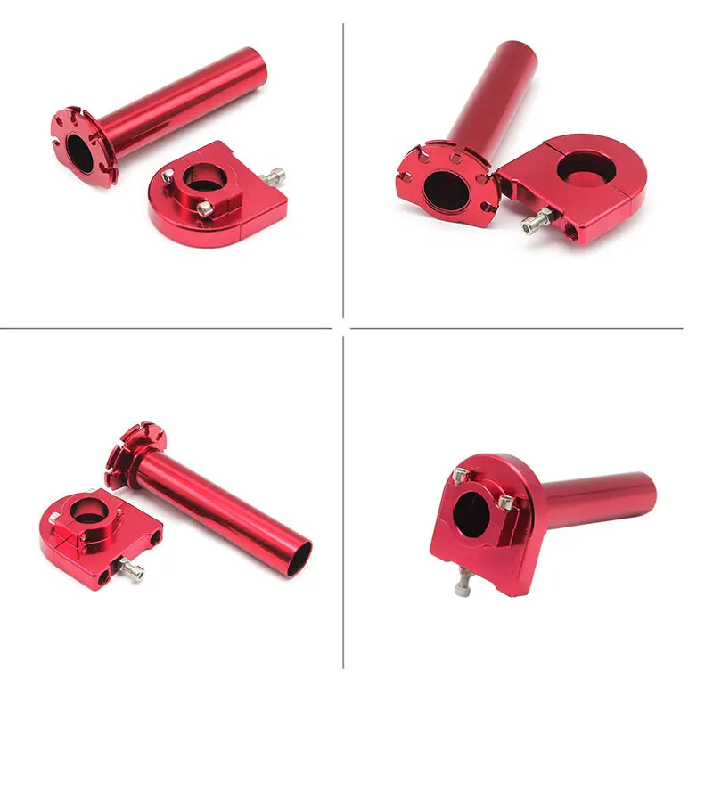 ZSDTRP 7/8" Aluminum Quick Action Throttle Grip Set – Twist Gas Throttle with Cable for 50cc, 110cc, 125cc Dirt & Pit Bikes