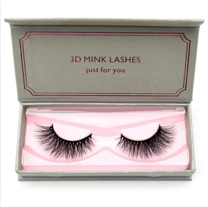 Visofree 3D Mink Lashes – High Volume Natural Black False Eyelashes #108, #109, #110