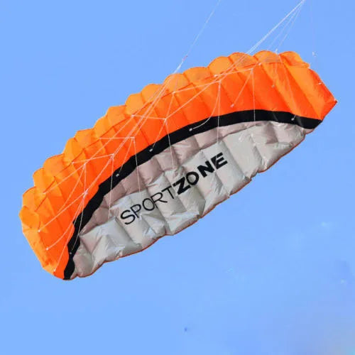 1.8M Dual Line Parafoil Kite - 4 Color Parachute Sports Beach Kite Easy to Fly