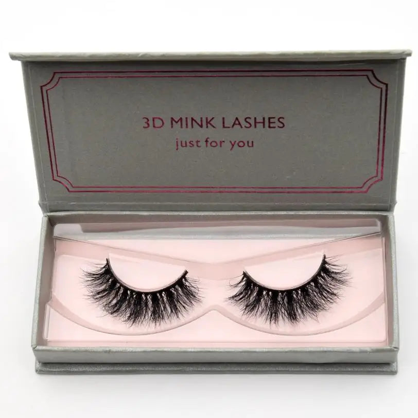 Visofree 3D Mink Lashes – High Volume Natural Black False Eyelashes #108, #109, #110
