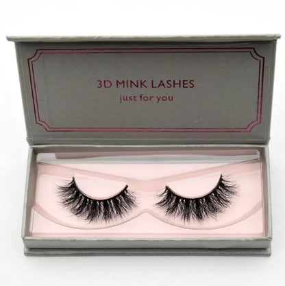 Visofree 3D Mink Lashes – High Volume Natural Black False Eyelashes #108, #109, #110