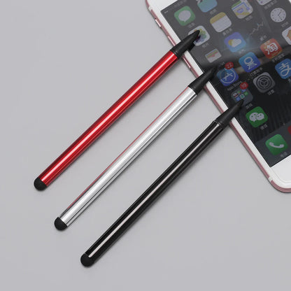 2 in 1 Capacitive Stylus Pen - Touch Screen Pencil for Tablets and Phones | High Precision Multicolor for iPad, Samsung, PC