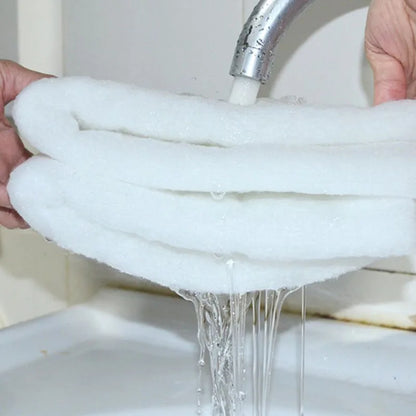 Super Thick Biochemical Aquarium Filter Cotton - Sponge Foam for Fish Tank, Bio Skimmer