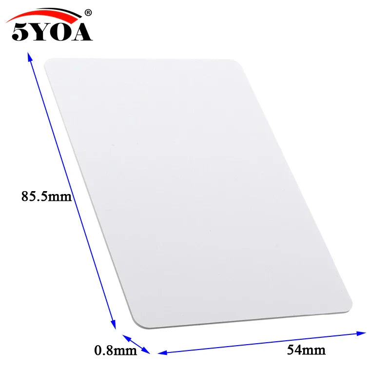 10PCS UID IC Changeable Smart Keyfobs – Clone Cards for 1K S50 RFID 13.56MHz Access Control Writable Block 0 Sector