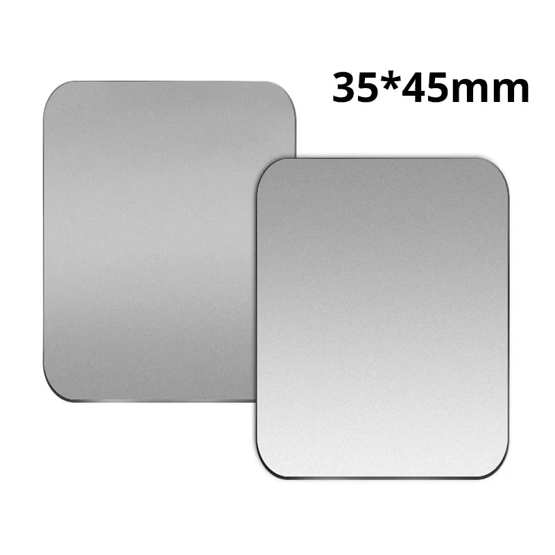 Universal Magnetic Phone Mount Metal Plate - Iron Sheet Sticker for Car Phone Holder Stand
