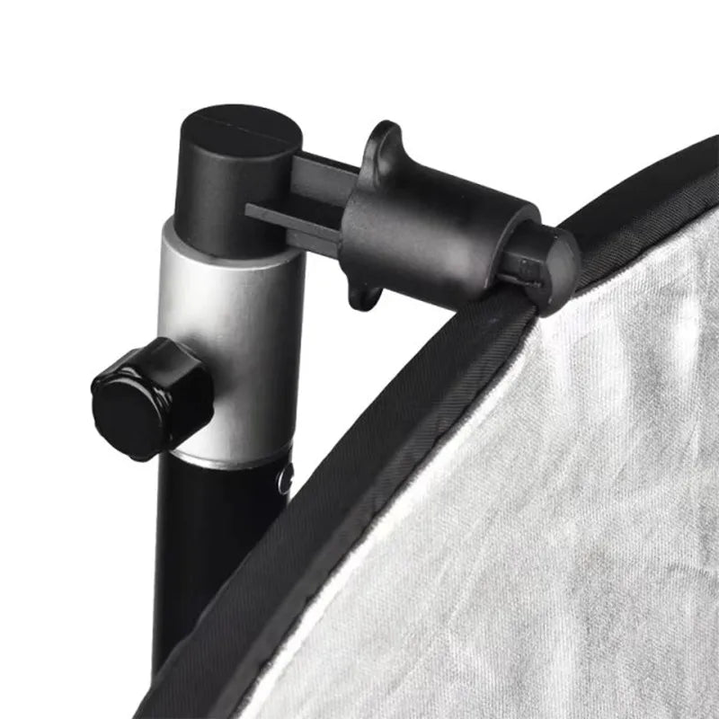 Vertical Clip Reflector Bracket – Swivel Head Support Arm for Photography Panel & Diffuser Reflectors