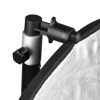 Vertical Clip Reflector Bracket – Swivel Head Support Arm for Photography Panel & Diffuser Reflectors