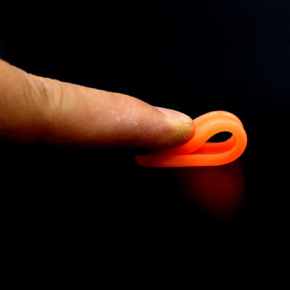 BOG Silicone Ear Tunnels - Flexible Hollow Flesh Plugs Body Piercing Jewelry for Stretched Ears