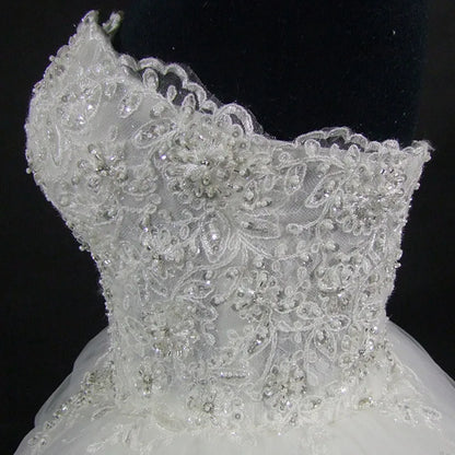 Luxury Lace Wedding Dress - Custom Vintage Plus Size Ball Gown Bridal Vestido De Noiva 2025