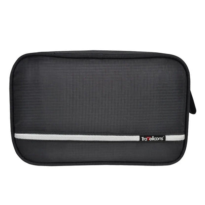 Hanging Travel Toiletry Bag | Organizer Kit for Men & Women with Cosmetics & Makeup Storage