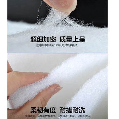 Super Thick Biochemical Aquarium Filter Cotton - Sponge Foam for Fish Tank, Bio Skimmer