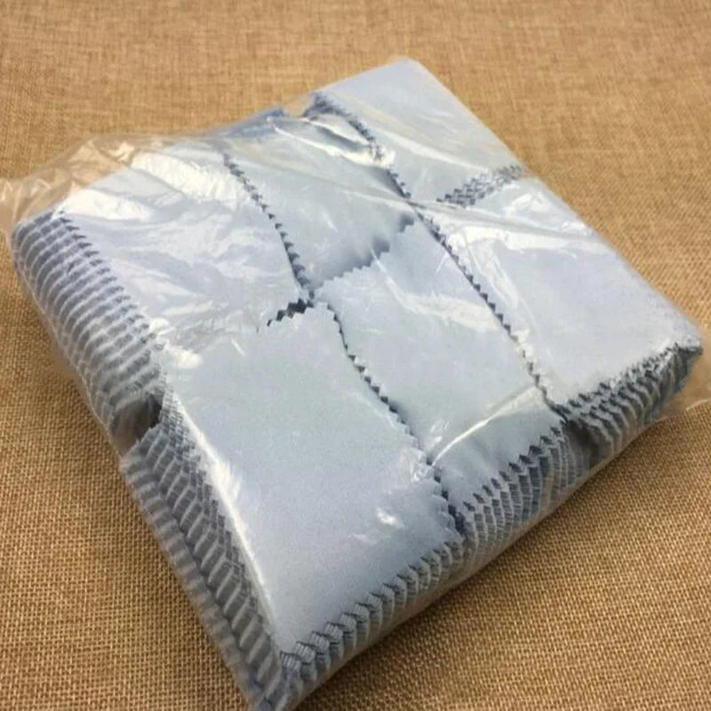 Portable Sunglasses Cleaning Cloth – 100pcs Pack 6×8cm Microfiber Lens Cleaner for Glasses, Mobile Phones & Eyewear