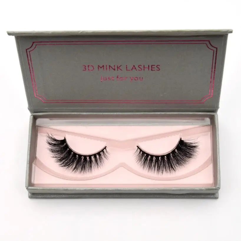Visofree 3D Mink Lashes – High Volume Natural Black False Eyelashes #108, #109, #110