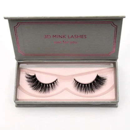 Visofree 3D Mink Lashes – High Volume Natural Black False Eyelashes #108, #109, #110