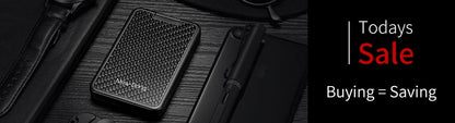NewBring Multi-Functional Metal Money Clip – Men's Credit Card Wallet & Key Holder