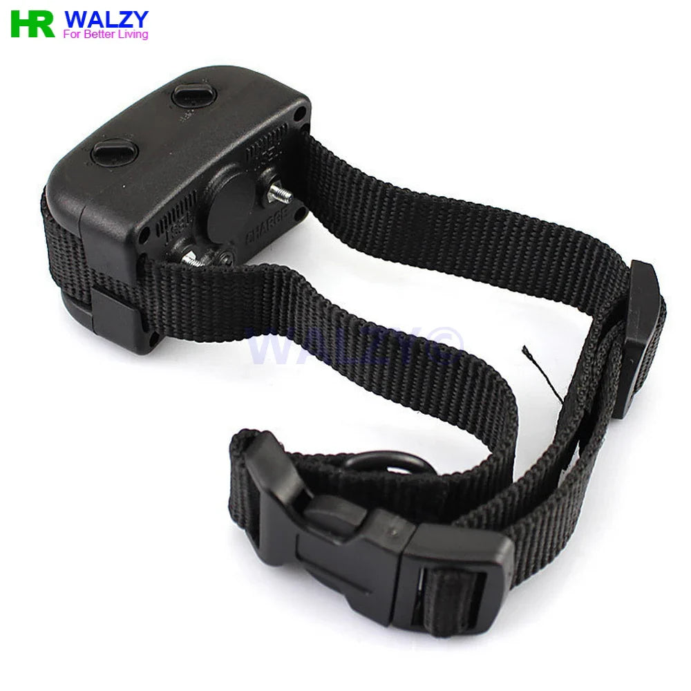 H-166 Rechargeable Waterproof Dog Training Collar No-Bark Shock & Vibration Adjustable Sensitivity Anti-Barking Behavior Control Device