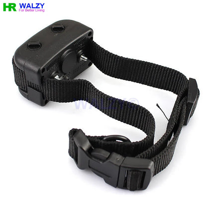 H-166 Rechargeable Waterproof Dog Training Collar No-Bark Shock & Vibration Adjustable Sensitivity Anti-Barking Behavior Control Device