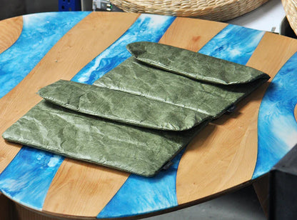 Vintage Laptop & Tablet Bag Cover — Fiber Paper Sleeve Case for iPad Pro 12.9" (3rd/4th Gen), Pro 11, Mini 6 8.3"