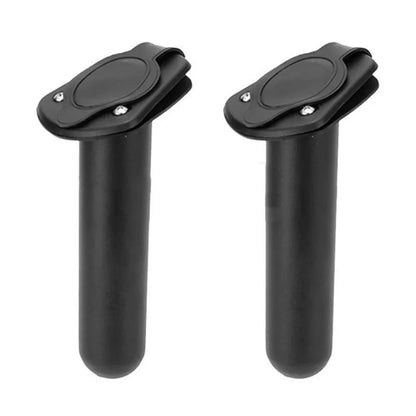 4PC/2PC Plastic Flush Mount Fishing Rod Holder – Gasket for Kayak, Canoe, Tackle, Water Sports, Rowing & Boating Accessories