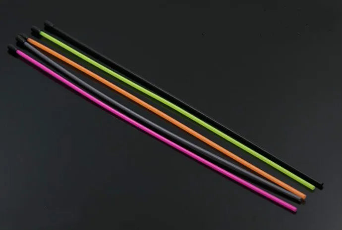 4PCS RC Antenna Protection Tubes — 380mm Plastic Pipe with Caps for 1/5, 1/8, 1/10, 1/14 RC Receivers & Crawler Cars