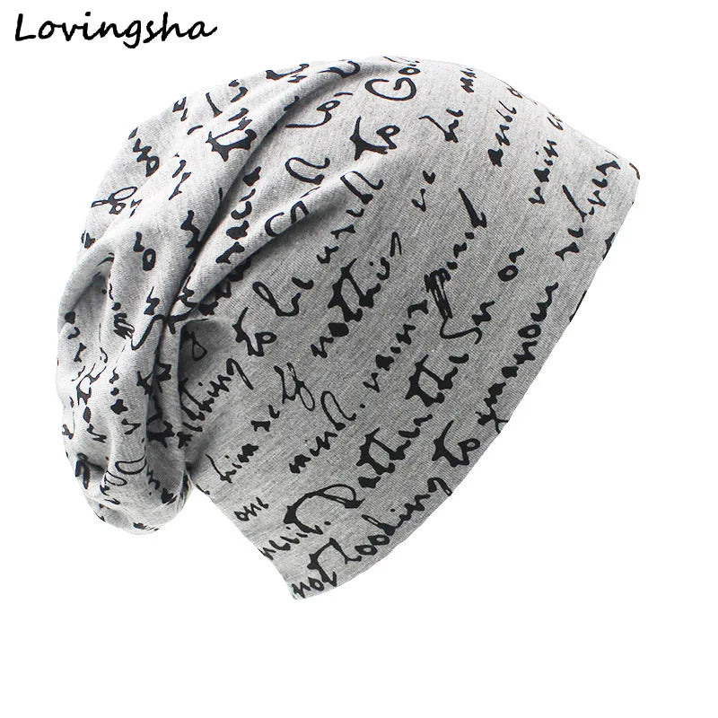 LOVINGSHA High-Quality Unisex Beanie - Fashionable Hip-Hop Winter Hat for Men and Women