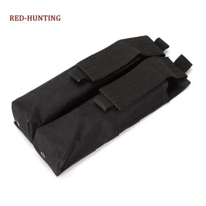 P90 UMP45 Tactical MOLLE Magazine Pouch – 1000D Nylon Double Stack Ammo Carrier Utility Bag for Hunting & Outdoor Use