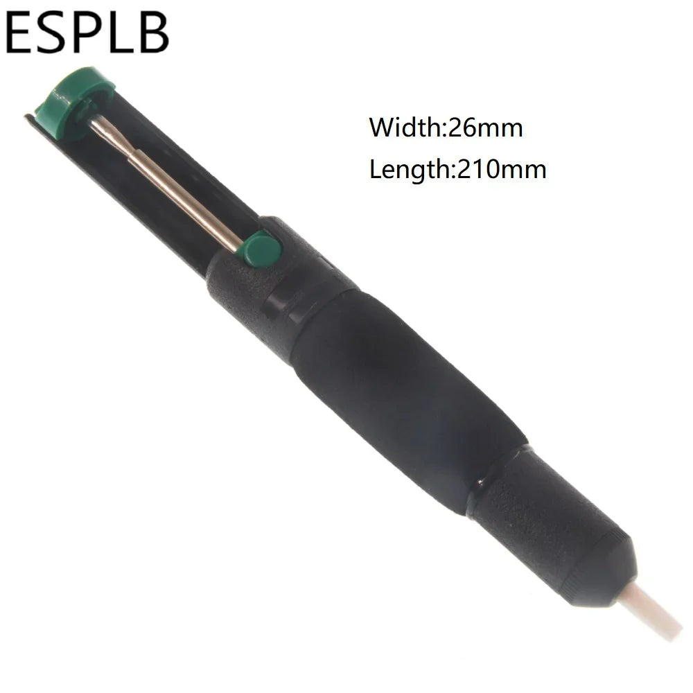 Plastic Desoldering Pump - Powerful Vacuum Solder Sucker Tool for Tin Removal and Welding Repair Work