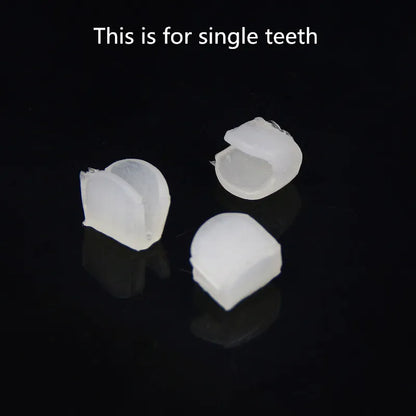 JINAO 2-Piece Grillz Molding Bar – Reusable Silicone Fitting Mold for Top & Bottom Hip Hop Teeth Grillz