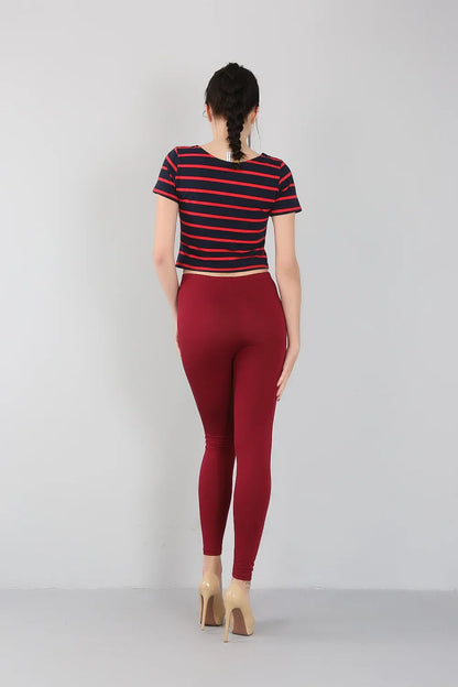 2023 Women's Bamboo Fiber High Elastic Slim Leggings – Plus Size 2XL-7XL, Spring & Summer Fashion