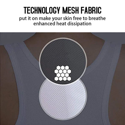 Women’s Breast Binder – Transboy Lesbian Corset Vest with Side Buckle, Summer Short Tank Top Shaper Bustier