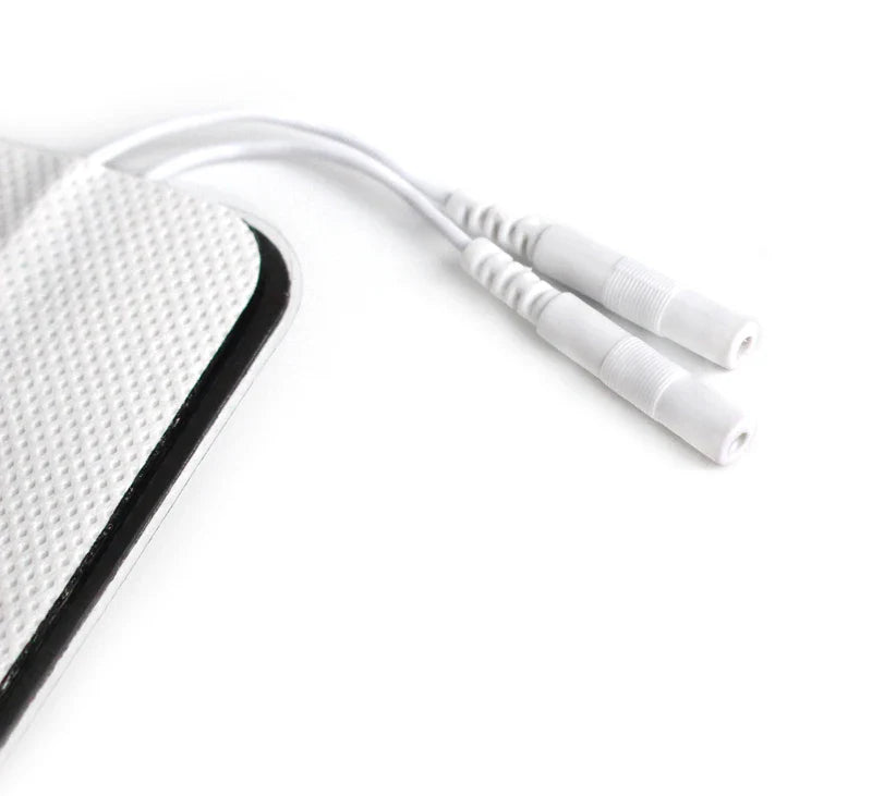 5×9cm Non-Woven Electrode Pads – 2mm Plug for TENS Muscle Stimulator & Acupuncture Machine, Gel Patch Accessories