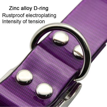 New Fashion Pet Dog Collar - High Quality TPU & Nylon, Waterproof, Deodorant-Resistant, Easy to Clean - Available in 7 Colors