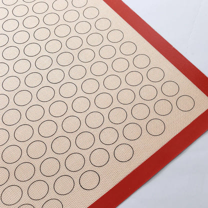 Silicone Macaron Baking Mat - Nonstick, Professional Grade for Pastry, Cookie, and Macaroon Making