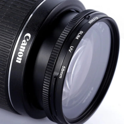 Kenko UV Filter Lens Protector — Fits Canon, Nikon, Sony DSLR (49mm to 82mm)