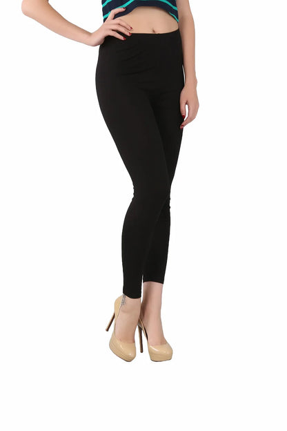 2023 Women's Bamboo Fiber High Elastic Slim Leggings – Plus Size 2XL-7XL, Spring & Summer Fashion