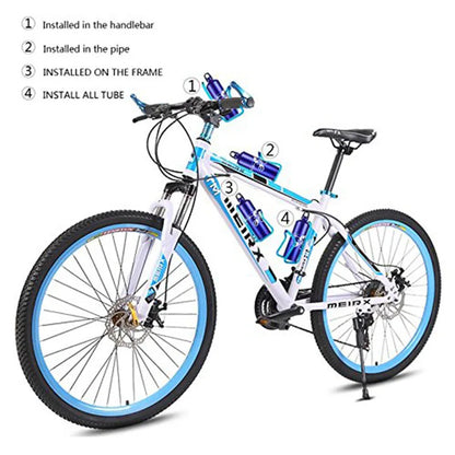 GoByGo Aluminum Alloy Bike Water Bottle Holder – Mount for Mountain & Folding Bikes, 5 Color Options
