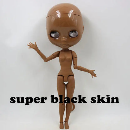 DBS Blyth Doll Toy – 30cm Joint Body Bald Head DIY Doll without Eyechips, Loose Scalp