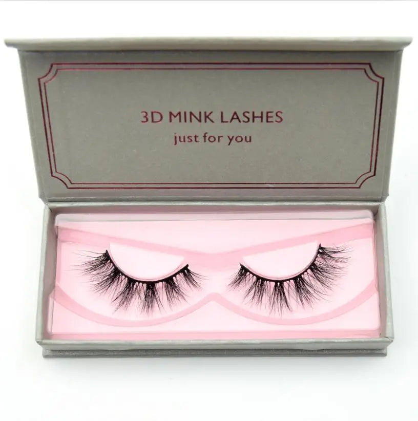 Visofree 3D Mink Lashes – High Volume Natural Black False Eyelashes #108, #109, #110