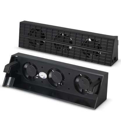 PS4 Slim Cooling Fan with Temperature Control — Game Console Accessory
