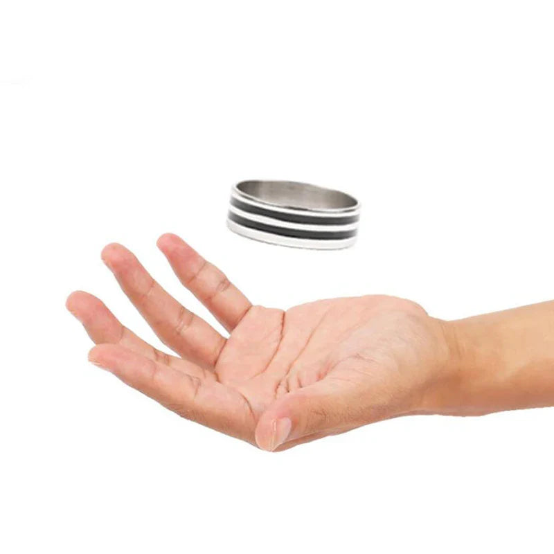 Magic Floating Ring – Invisible Floating Trick Prop for Magicians, Street Illusions & Mentalism