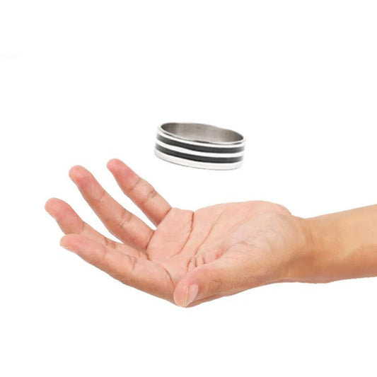 Magic Floating Ring – Invisible Floating Trick Prop for Magicians, Street Illusions & Mentalism