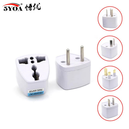 Universal Electric Plug Power Socket Adapter – International Travel Charger Converter for EU, UK, US, AU