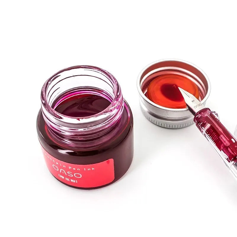 20ml Colorful Smooth Liquid Ink Refill – Bright Comic Ink for Carbon Pens, Office & School Stationery