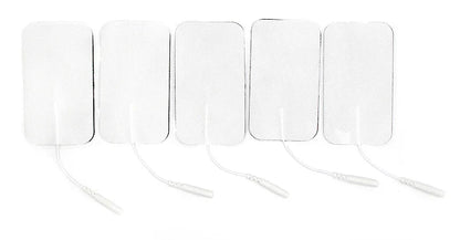 5×9cm Non-Woven Electrode Pads – 2mm Plug for TENS Muscle Stimulator & Acupuncture Machine, Gel Patch Accessories