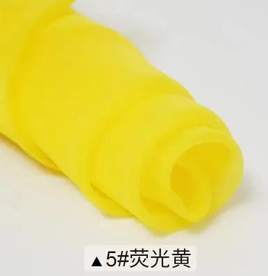 Sheer Organza Fabric Roll - Wedding Party Decoration Material for Romantic Events & Birthday Decor