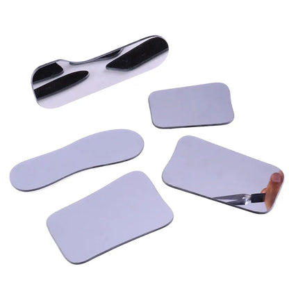 5pcs Dentistry Orthodontic Double-Sided Mirrors – Glass Intra Oral Reflector Photography Tools