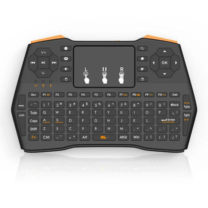 i8 Plus Mini Wireless Keyboard - 2.4GHz Air Mouse Remote With Touchpad For Android TV Box And PC