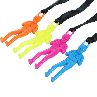 Mini Soldier Camouflage Parachute: Hand Throwing Outdoor Toy for Kids - Educational Flying Sport Game