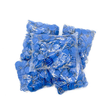 100PCS T5577 EM4305 Rewritable 125KHz RFID Tags – Duplicate Copy, Writable Key Fob & ID Token