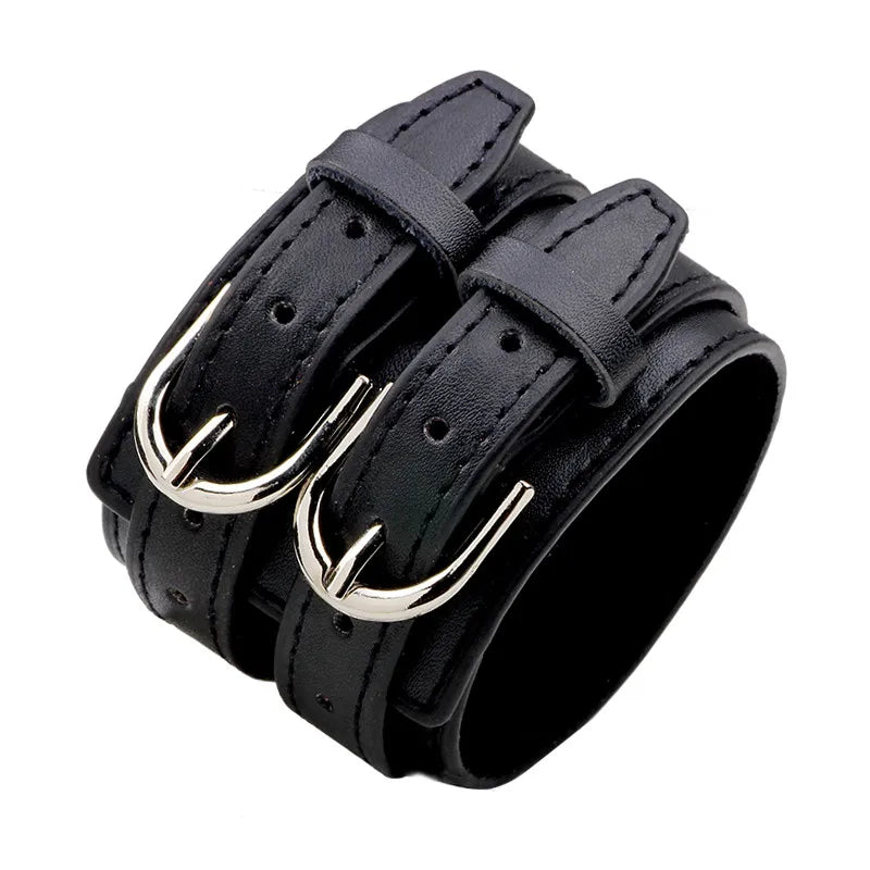 Modyle Vintage Punk Retro Multilayer Leather Bracelet – Handmade Braided Rope Wrap Bangle for Men